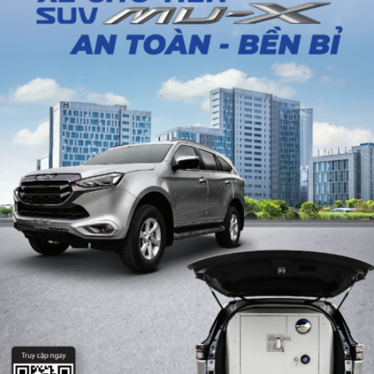 XE SUV ISUZU - MU-X CHỞ TIỀN - B7 PLUS 1.9L 4x2 AT