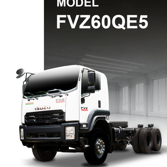 Xe tải ISUZU - FVZ60QE5 - Cabin Sát-xi