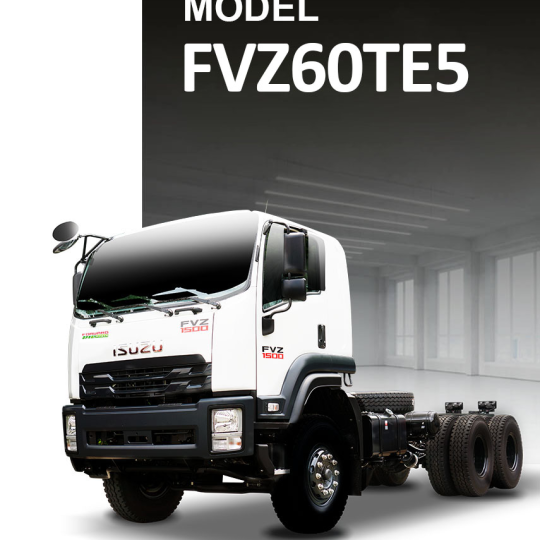 Xe tải ISUZU - FVZ60TE5 - Cabin Sát-xi
