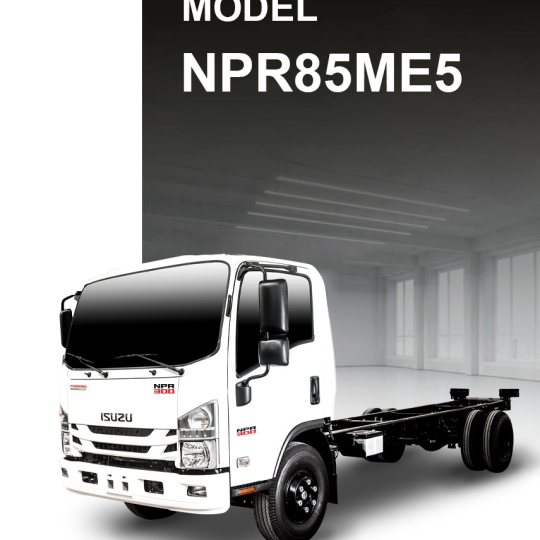 Xe tải ISUZU - NPR85ME5 - Cabin Sát-xi